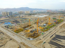 蘭州恒大山水城項目D、E地塊土石方工程施工